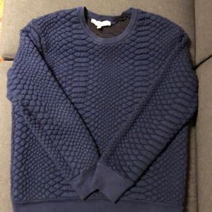 Sandro - Comfy Sweatshirt in indigo blue